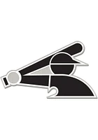 Chicago White Sox Souvenir Secondary Logo Pin - Black