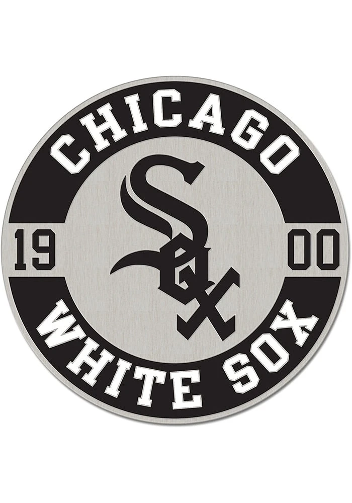 Chicago White Sox Souvenir Established Pin - Black