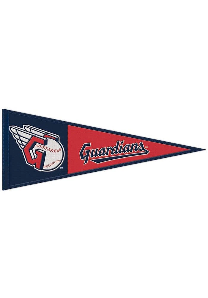 Cleveland Guardians 13x32 Primary Pennant - Navy Blue