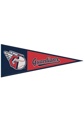 Cleveland Guardians 13x32 Primary Pennant - Navy Blue