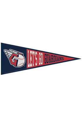 Cleveland Guardians 13x32 Slogan Pennant - Navy Blue