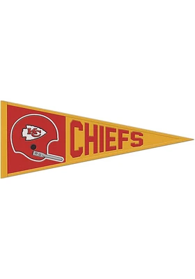 Kansas City Chiefs 13x32 Retro Pennant - Red