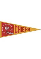 Kansas City Chiefs 13x32 Retro Pennant - Red