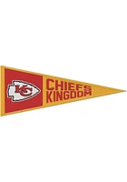 Kansas City Chiefs 13x32 Slogan Pennant - Red