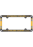 Pittsburgh Steelers Team Color License Plate Frame - Yellow