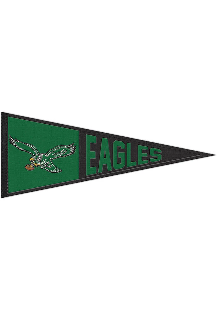 Philadelphia Eagles 13x32 Retro Pennant - Kelly Green