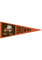 Cleveland Browns 13x32 Retro Pennant - Orange