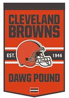 Cleveland Browns 24x38 Celebration Banner - Orange