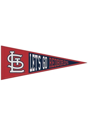 St Louis Cardinals 13x32 Slogan Pennant - Red