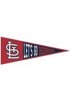 St Louis Cardinals 13x32 Slogan Pennant - Red