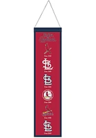 St Louis Cardinals 8x32 Evolution Banner - Red