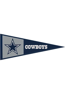 Dallas Cowboys 13x32 Primary Logo Pennant - Navy Blue