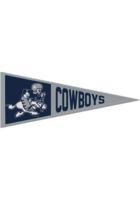 Dallas Cowboys 13x32 Retro Pennant - Navy Blue