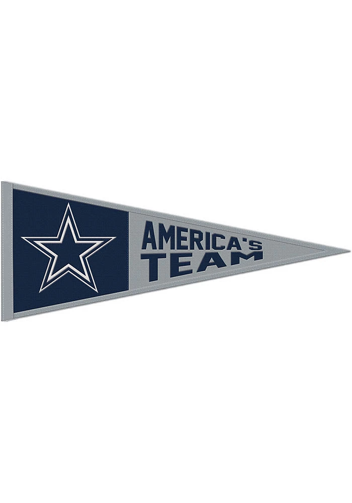 Dallas Cowboys 13x32 Slogan Pennant