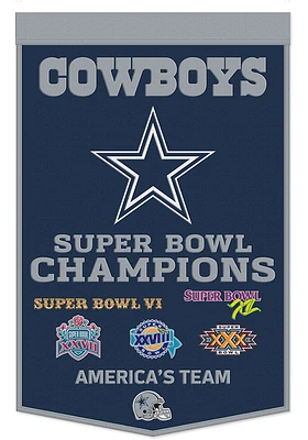Dallas Cowboys 24x38 Celebration Banner - Navy Blue