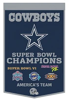 Dallas Cowboys 24x38 Celebration Banner - Navy Blue
