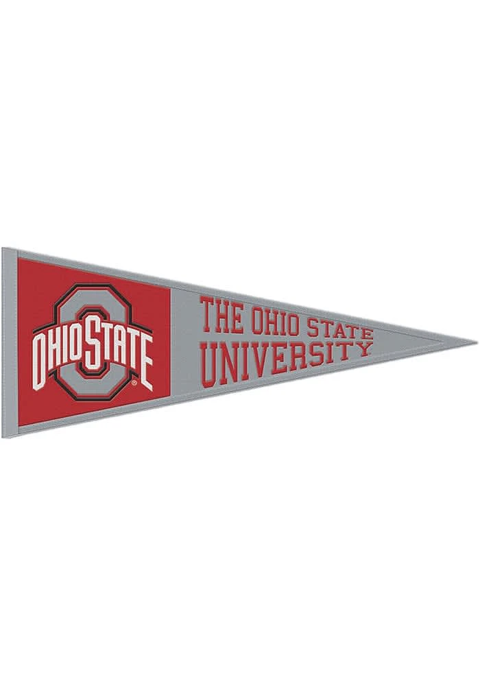 Ohio State Buckeyes 13x32 Primary Pennant