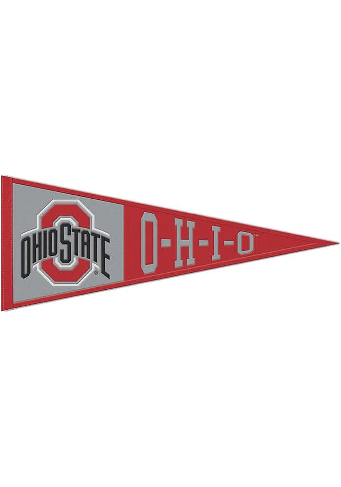 Ohio State Buckeyes 13x32 Slogan Pennant