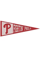 Philadelphia Phillies 13x32 Slogan Pennant - Red