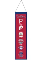 Philadelphia Phillies 8x32 Evolution Banner - Red