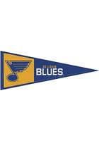 St Louis Blues 13x32 Primary Logo Pennant - Blue