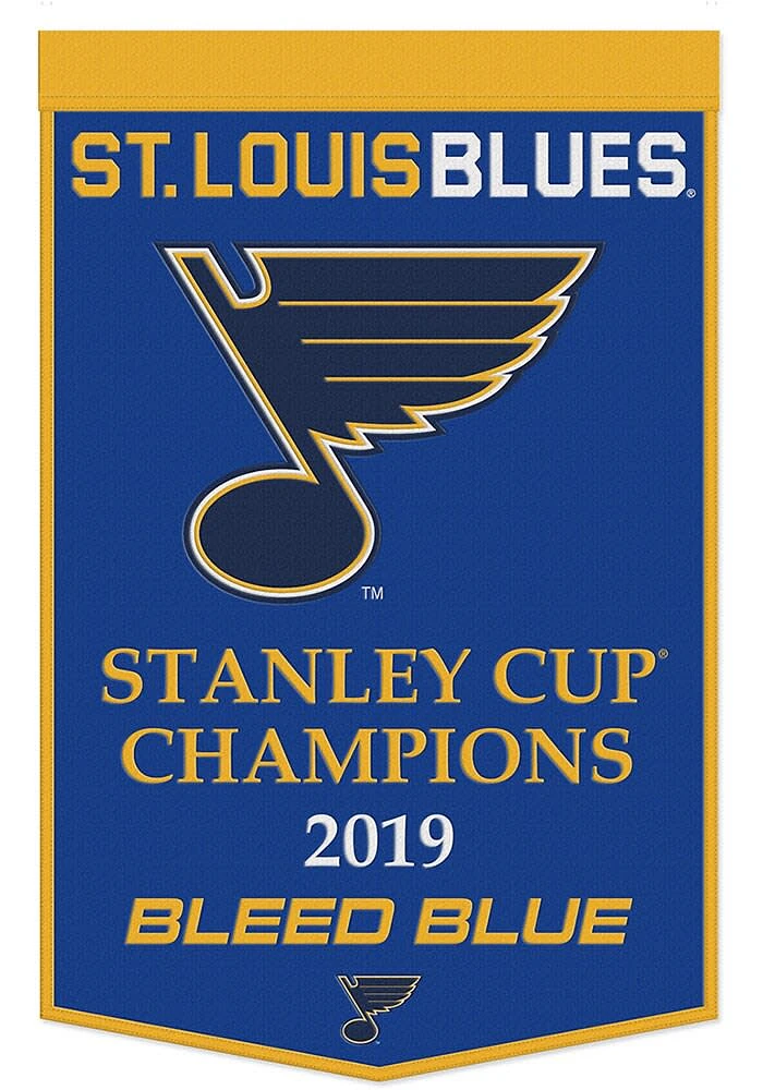 St Louis Blues 24x38 Celebration Banner - Blue