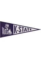 K-State Wildcats 13x32 Vault Logo Pennant - Purple