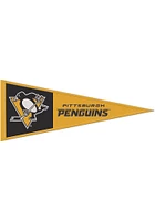 Pittsburgh Penguins 13x32 Primary Logo Pennant - Black