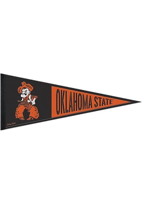 Oklahoma State Cowboys 13x32 Vault Logo Pennant - Orange