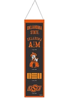 Oklahoma State Cowboys 8x32 Evolution Banner - Orange