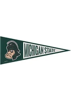 Michigan State Spartans 13x32 Vault Logo Pennant - Green