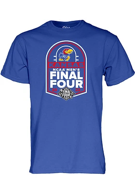 Kansas Jayhawks 2022 Final Four Logo Short Sleeve T Shirt