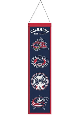 Columbus Blue Jackets 8X32 Evolution Banner