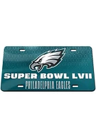 Philadelphia Eagles Midnight Green 2022 Super Bowl Bound Car Accessory License Plate