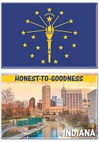 Indianapolis 2x3 2 PACK Magnet