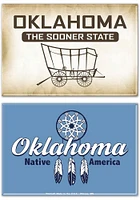 Oklahoma 2x3 2 PACK Magnet