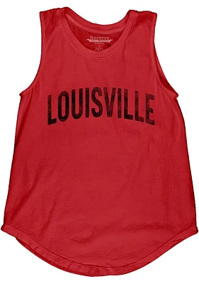 Louisville Womens Lennon Wordmark Tank Top