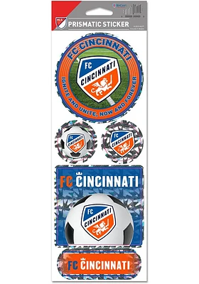 FC Cincinnati Prismatic Stickers