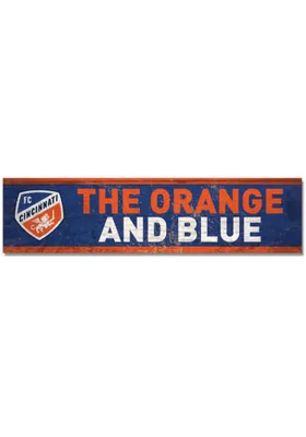 FC Cincinnati 1.5x6 Wood Magnet