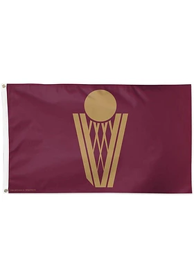 Cleveland Cavaliers 3x5 Ft Silk Screen Grommet Flag - Maroon