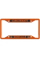 Cincinnati Bengals Color Metal License Frame