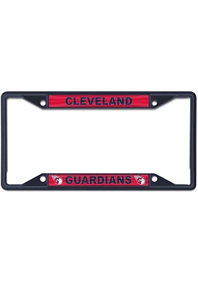 Cleveland Guardians Color Metal License Frame
