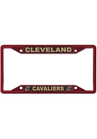 Cleveland Cavaliers Color Metal License Plate Frame - Red