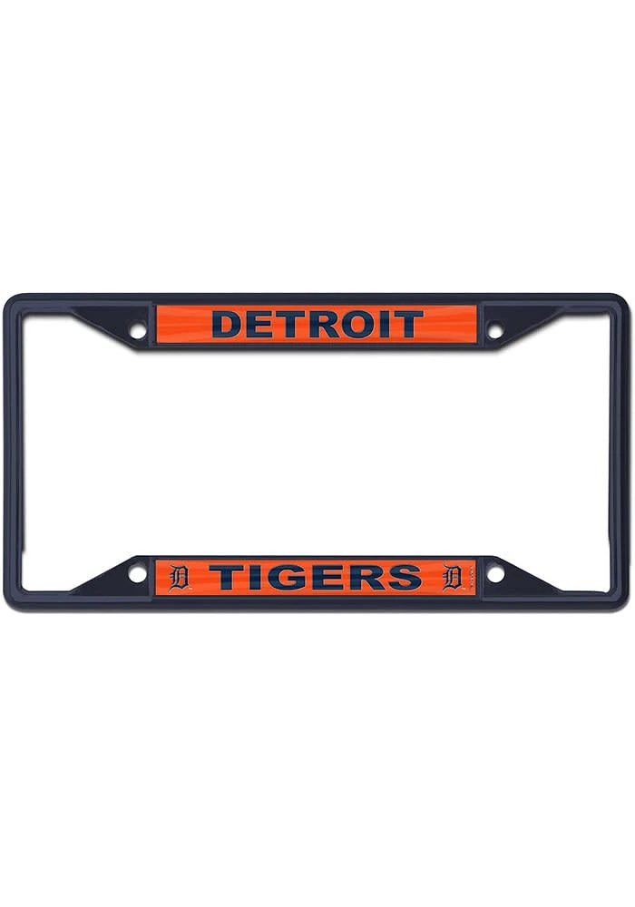 Detroit Tigers Color Metal License Frame