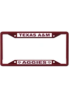 Texas A&M Aggies Color Metal License Frame