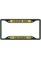 Green Bay Packers Color Metal License Plate Frame - Green