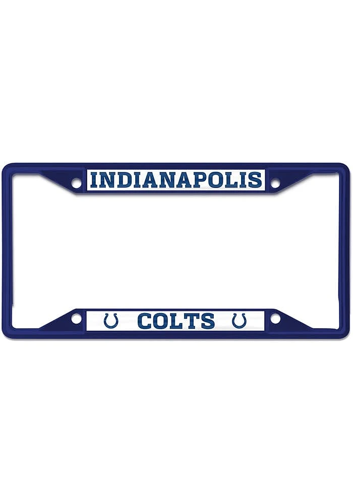 Indianapolis Colts Color Metal License Frame