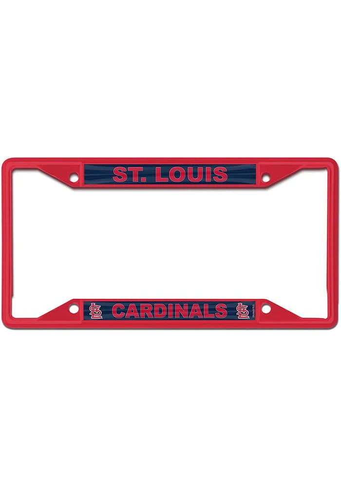 St Louis Cardinals Color Metal License Frame