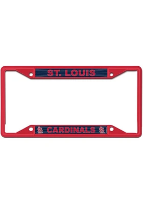 St Louis Cardinals Color Metal License Frame