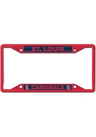 St Louis Cardinals Color Metal License Frame
